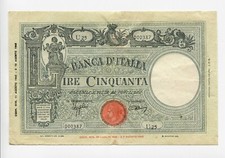 Banconota 50 Lire Barbetti 11