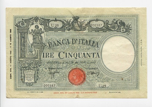 Banconota lire barbetti 11 - lire,