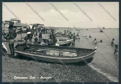 Catanzaro foto cartolina - catanzaro, fg