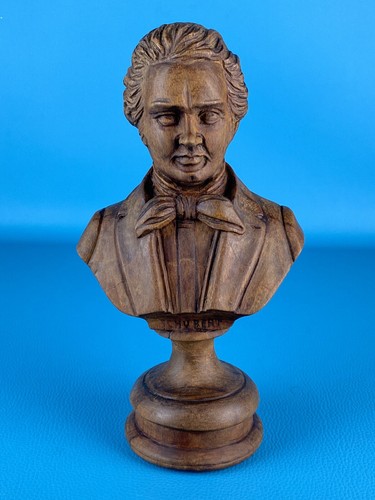 Schubert busto legno - in,