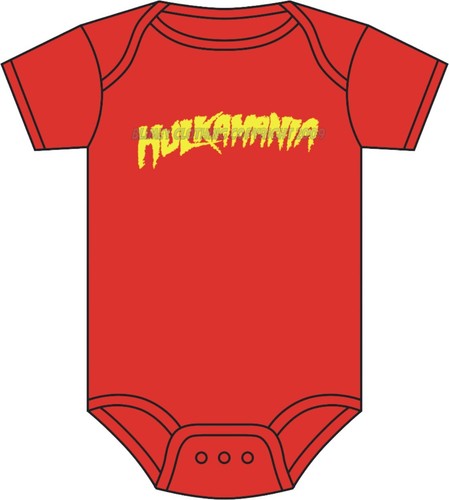 Hulkamania baby grow - grow, hulk