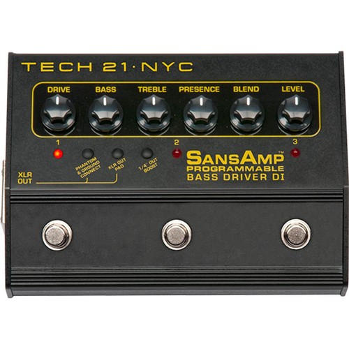 Tech21 sansamp bass driver - tech21, di