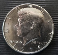 Mezzo dollaro Kennedy 1974 -