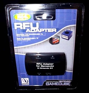 Rfu adapter gamecube - gamecube,