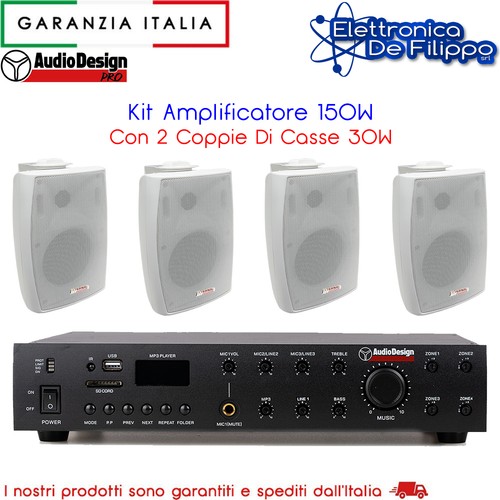 Kit amplificatore 150w - kit, 2