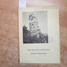 NOTE DI STORIA E DI COSTUME