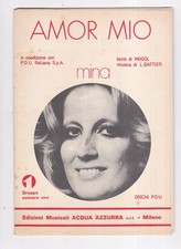 Spartito Musicale Mina Amor
