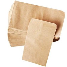 100pz Sacchetti di Carta Kraft