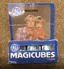 Vintage GE Magicubes 3 cubi 12