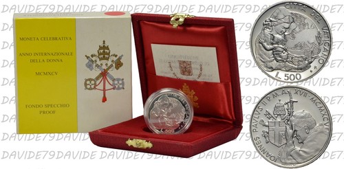 Vaticano 500 lire - vaticano, argento