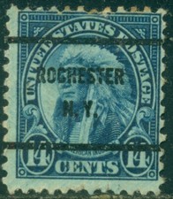 SCOTT # 695,  VARIOUS CITIES
