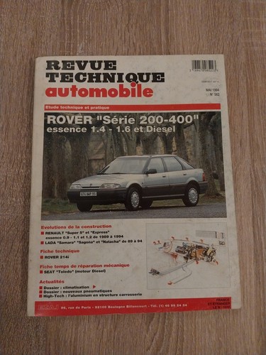 Revue technique rover 214 414 - revue,