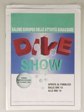 PRL) 1993 CATALOGO ESPOSITORI DIVE SHOW SUB ATTIVITA' SUBACQUEE SALONE EUROPEO