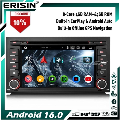 Core 64gb android gps - 8-core, 16