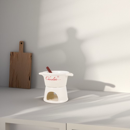 Bruciatore cera per fonduta - bruciatore,
