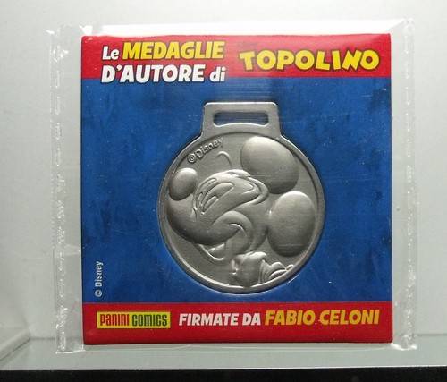 Medaglie autore topolino - d’autore,