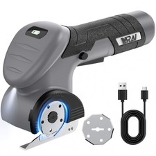 Forbici Elettriche Senza Fili 2000mAh Ricarica Rapida Ricaricabile Taglia Tessuto con...