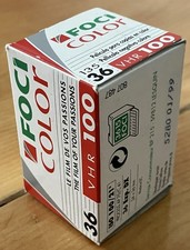 Rullino Foci Color 100 Iso a colori scaduto 36 scatti 35mm 135