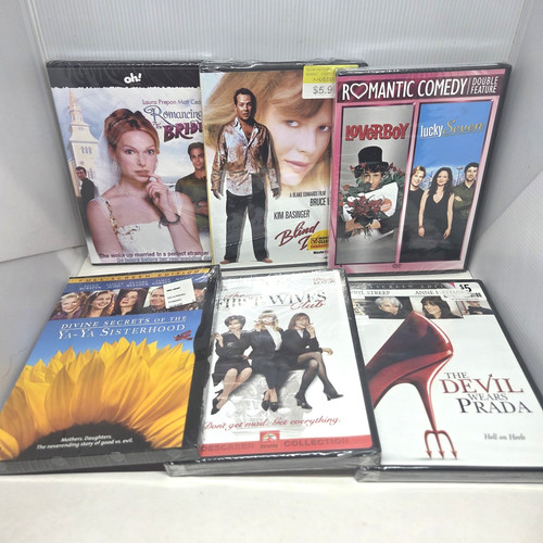 Dvd movies lot vtg rom - dvd, 7