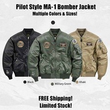MA1 Bomber Giacca Uomo