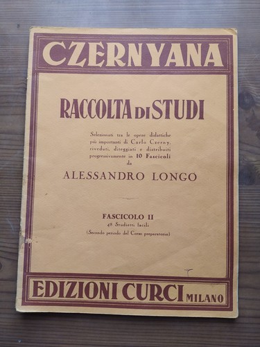 Czernyana raccolta studi - czernyana, di