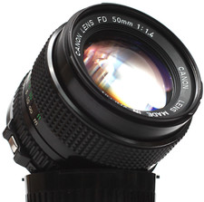 Canon 50 mm F/1.4 obiettivo