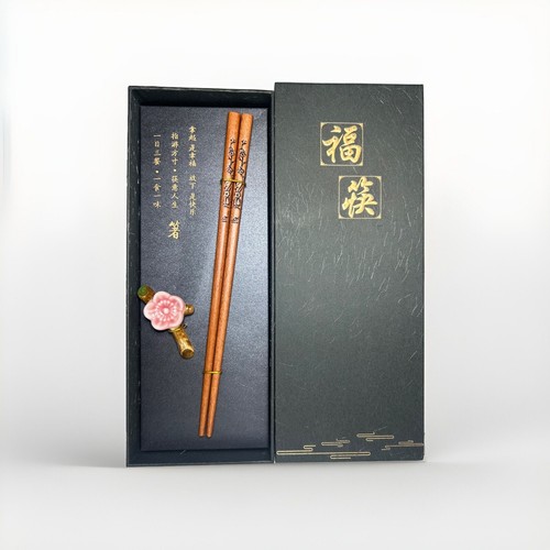 Bacchette cinesi legno con - bacchette,