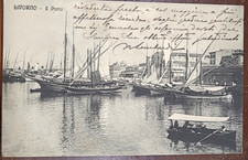 1912 LIVORNO IL PORTO antica