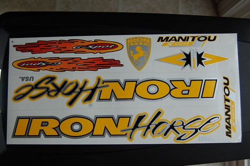 Adesivo iron horse manitou - iron,