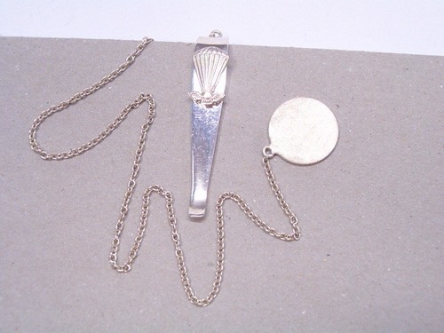 Segnalibro argento 925 con - in,