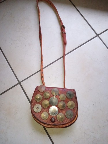 Borsetta cuoio con - cuoio,