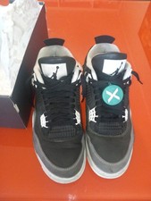 jordan 4 retro fear blackwhite