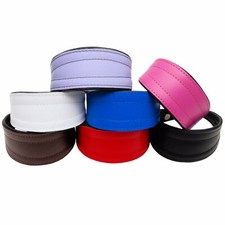 Fatto a Mano Levriero Lurcher Whippet Vera Pelle Top E Collare per Cane Cucciolo