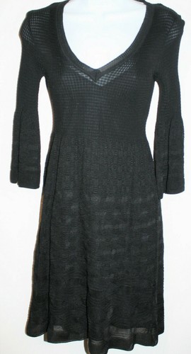 Abito maglia missoni nero - abito,