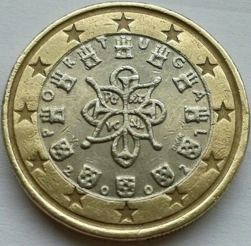 Moneta euro portogallo - 1,