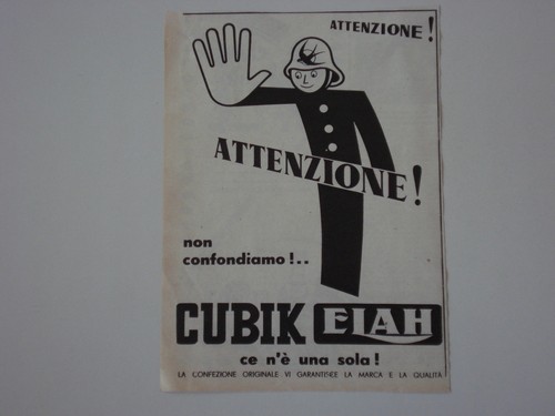 Advertising pubblicità 1949 - advertising,