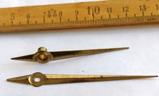 Lancette orologio Parigina camino Tasca vintage sfere metallo spares old 19