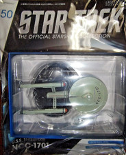 USS ENTERPRISE NCC 1701 TOS edizione 50 Star Trek NUOVO IMBALLO ORIGINALE EAGLEMOSS U.S.S. Kirk