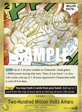 OP05-1115 4X Playset Two Hundred Milion... One Piece Awakening of the New Era