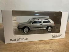 *SDOGANAMENTO* Norev VW MK2 Golf GTI G60 16V 1/43 pressofuso modello argento BBS RM Jetta