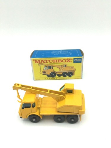 Matchbox 63c dodge crane truck - matchbox,