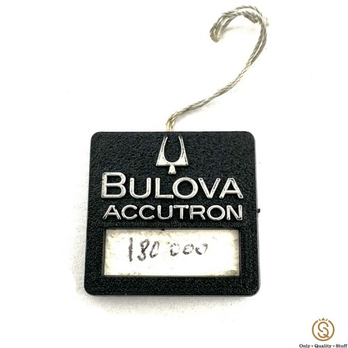 Bulova accutron black tag - black,