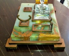 Antico Calamaio in bronzo e