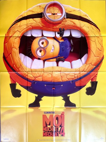 Affiche cinéma moi moche et - moi,,