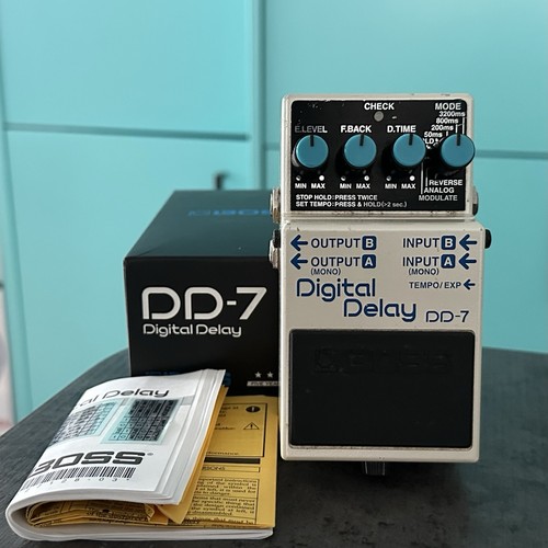 Boss digital delay pedale - digital,