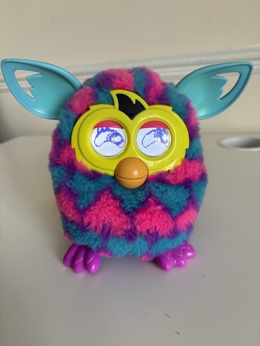 Hasbro furby boom - hearts, blu