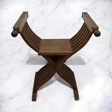 Sgabello sedia tipo Savonarola