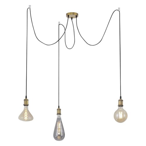 Luce sospensione ottone max - luce, a