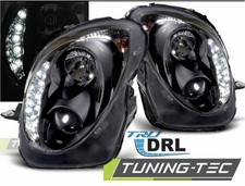 Coppia di Fari Anteriori LED DRL Inside per Alfa Romeo MITO 2008-Neri