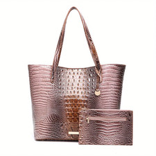 Borsa Tote Lucida Di Grande